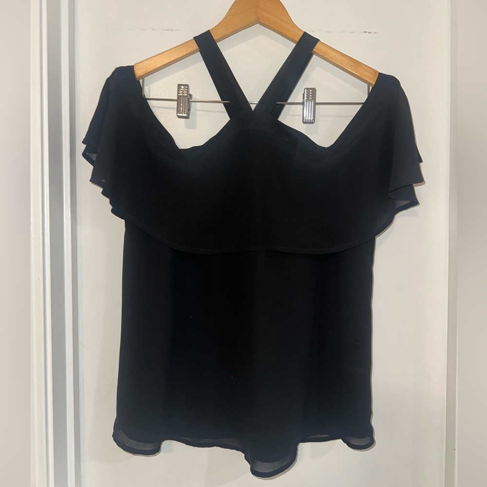 Elegant Black Women's Top